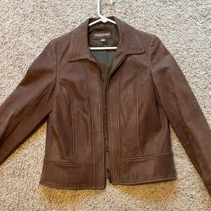 Isabella Bird leather jacket
